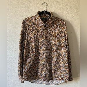 NWOT Paisley & Gray Slim Fit Floral Multi-Colored Men’s Button Up Size XL | 18